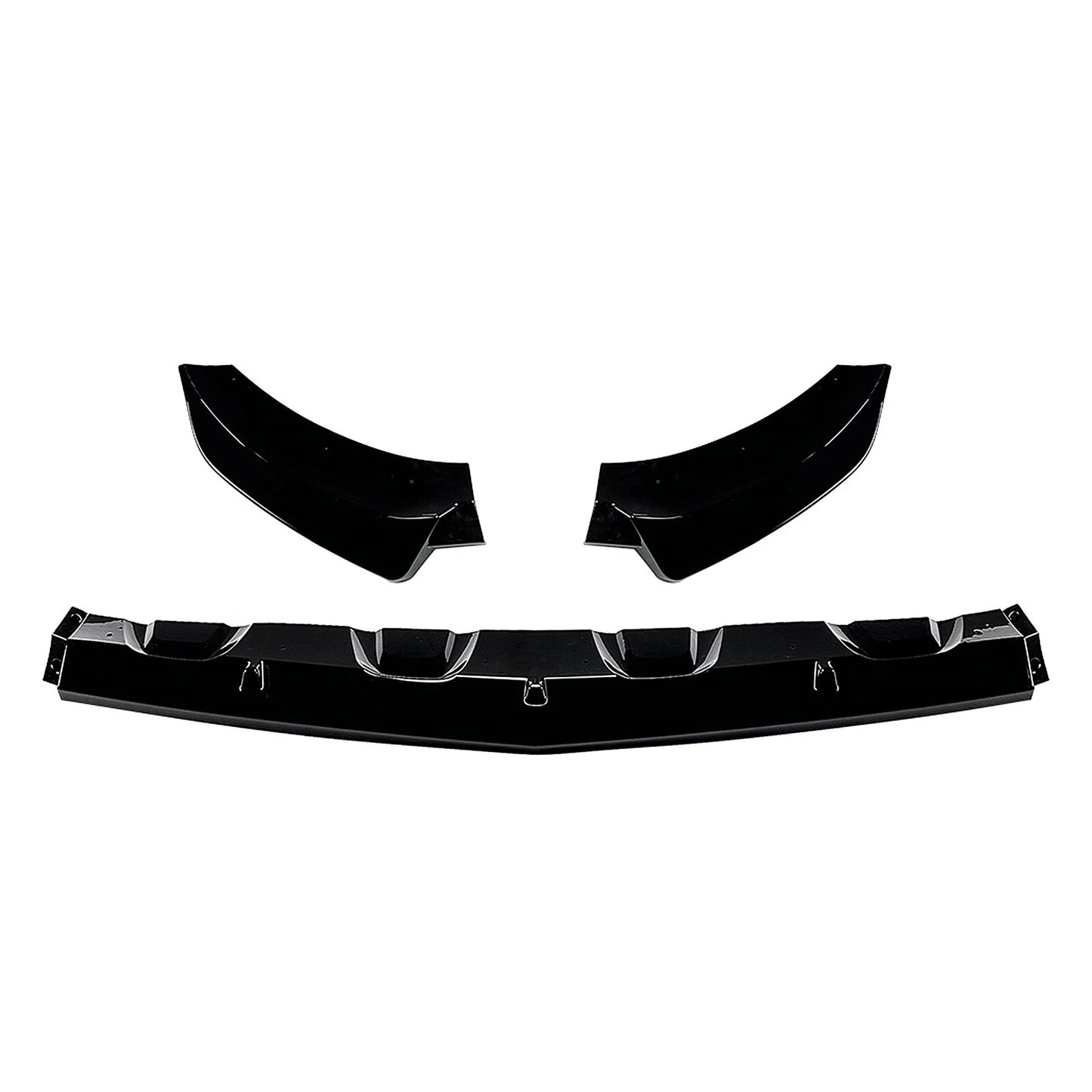 Gloss Balck Front Splitter for X253/C253 GLC Class 2016-2019